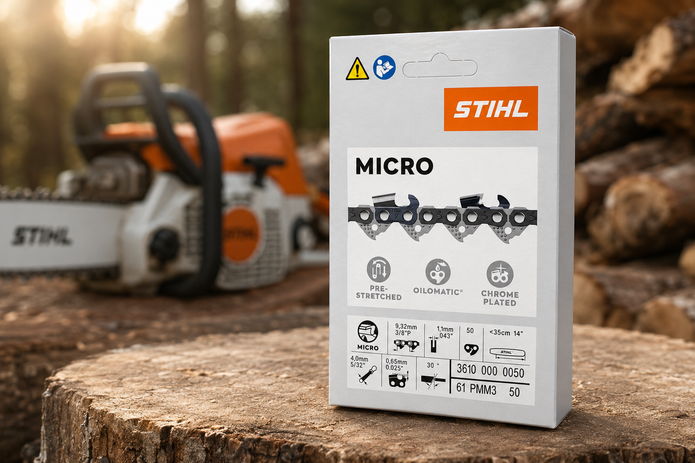 STIHL Chain 14" 3/8 Low Profile 1.1mm/.043 Semi Chisel